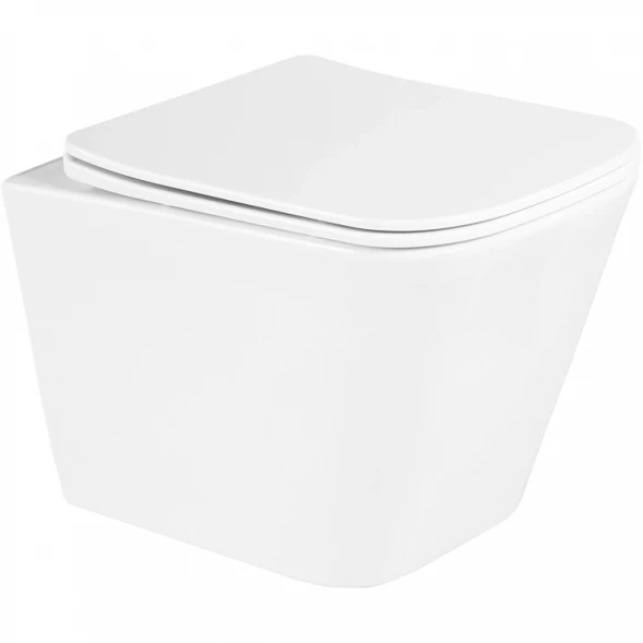 Комплект подвесной унитаз BelBagno Due BB3103CHR/SC + система инсталляции BelBagno BB002-80 + BB018-GV-BIANCO