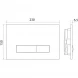 Комплект подвесной унитаз BelBagno Due BB3103CHR/SC + система инсталляции BelBagno BB002-80 + BB018-GV-BIANCO