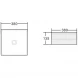 Раковина 38x38 см BelBagno BB1407