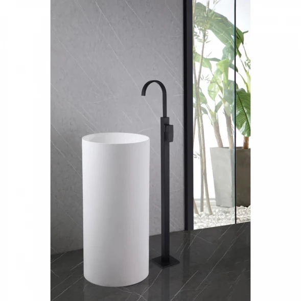 Смеситель напольный для раковины Abber Wasserfall AF8640B