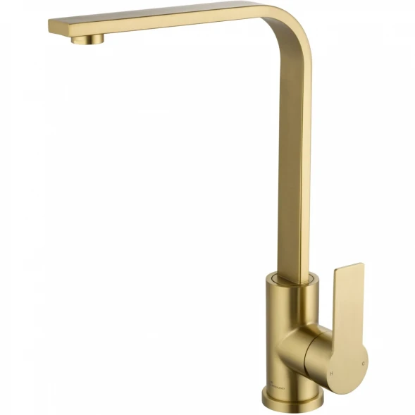 Смеситель для кухни Wonzon &amp; Woghand WW-AE4550-BG золотой матовый