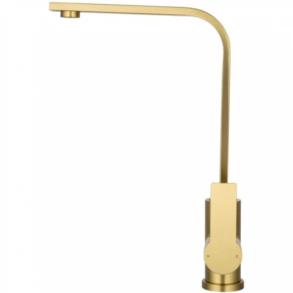 Смеситель для кухни Wonzon &amp; Woghand WW-AE4550-BG золотой матовый