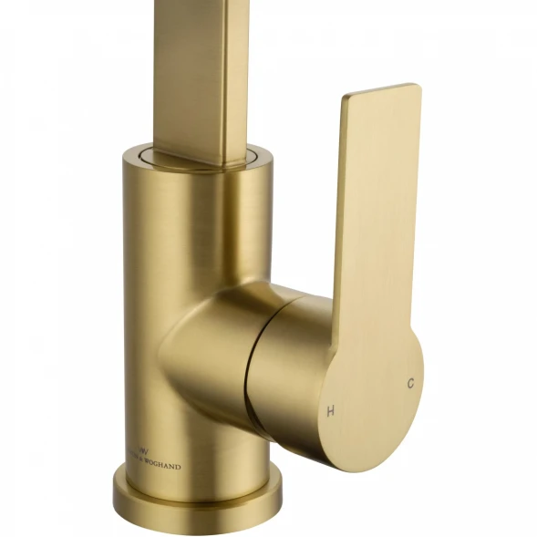 Смеситель для кухни Wonzon &amp; Woghand WW-AE4550-BG золотой матовый