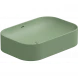 Раковина-чаша GSG Easy EALAVTP60031 60x42 см, накладная, зеленый матовый