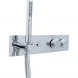 Термостат для ванны Allen Brau Liberty 5.33010-00 встраиваемый, с душевым гарнитуром, хром