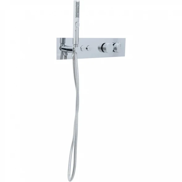 Термостат для ванны Allen Brau Liberty 5.33010-00 встраиваемый, с душевым гарнитуром, хром