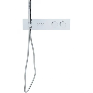 Термостат для ванны Allen Brau Liberty 5.33010-00 встраиваемый, с душевым гарнитуром, хром