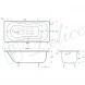 Ванна чугунная Delice Haiti Luxe DLR230639-AS 180x80 см, с антискользящим покрытием, белый