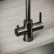 Смеситель для кухни Sancos Vela SC4013GG с подключением к фильтру, вороненая сталь