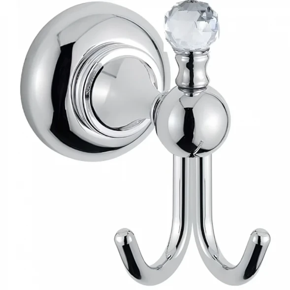 Крючок Cezares Aphrodite APHRODITE-DHK1-01-Sw двойной, для ванны, хром