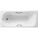 Ванна чугунная Roca Malibu SET/2309G000R/526803010/150412330 170x75 см, с ручками, антискользящим покрытием, белый