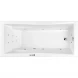 Акриловая ванна Whitecross Palace 0104.180080.100.SMART.CR 179,5x80 см, с гидромассажем, белый