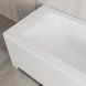 Ванна из литьевого мрамора Delice Diapason DLR330004-G 160x70 см, белый