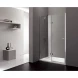 Душевая дверь распашная Cezares Verona 90 см текстурное стекло VERONA-W-B-12-90-P-Cr-L