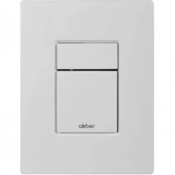 Кнопка смыва Abber AC0123MW для инсталляции, белый матовый