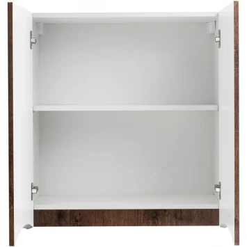 Шкаф двустворчатый 70x75 Rovere Moro BelBagno Marino FLY-MARINO-700-2A-SC-RW-P