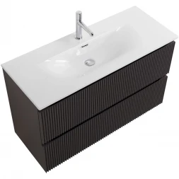 Тумба под раковину BelBagno Uno UNO-MINI-1000-2C-SO-GSO 100 см, подвесная, темно-серый матовый