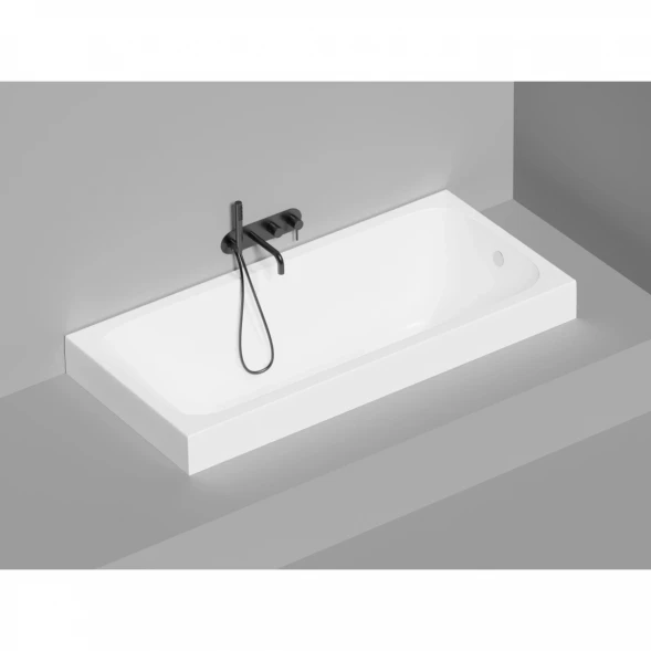 Ванна из литьевого мрамора Salini S-Sense Orlanda 102016M 170x80 см, белый матовый