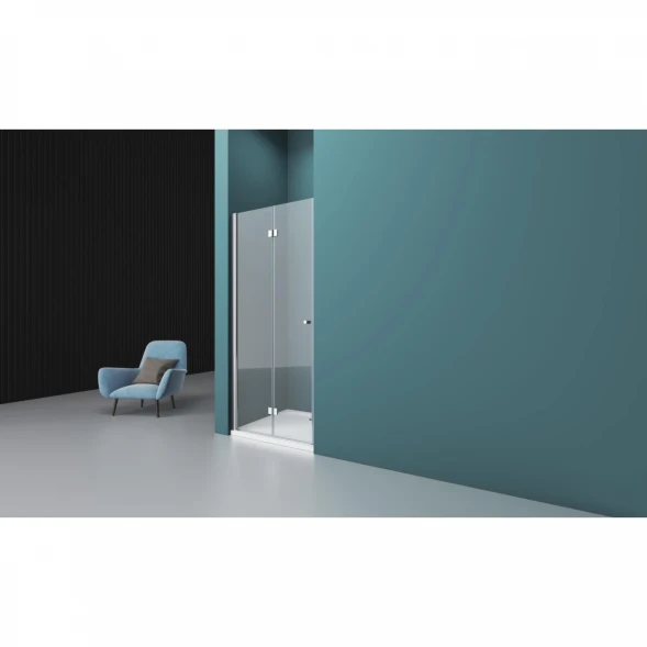 Душевая дверь 90 см BelBagno Albano ALBANO-BS-12-90-C-Cr прозрачное