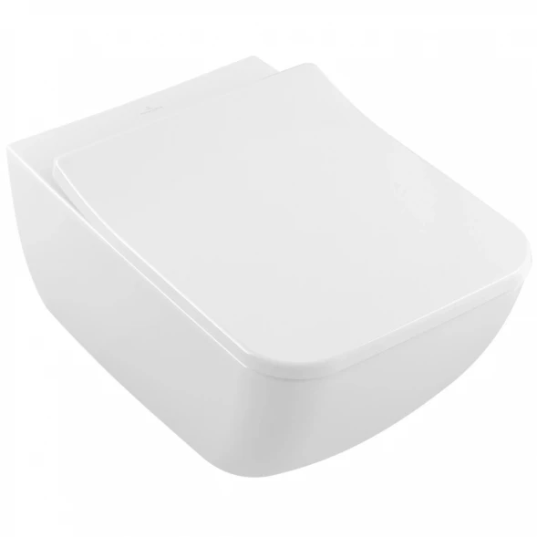 Унитаз подвесной Villeroy &amp; Boch Venticello 4611R0R1 безободковый, альпийский Белый