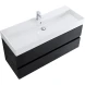 Тумба Nero 119,7 см Cezares Molveno MOLVENO 46-120-2C-SO-NR