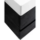 Тумба Nero 119,7 см Cezares Molveno MOLVENO 46-120-2C-SO-NR