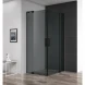 Душевой уголок 80-90x70-80 см Cezares SLIDER-AH-2-70/80-80/90-GRIGIO-NERO графитовое