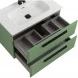 Тумба под раковину Cezares Eco ECO-CER-N-800-2C-SO-PS-P 80 см, подвесная, фисташковый матовый