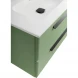 Тумба под раковину Cezares Eco ECO-CER-N-800-2C-SO-PS-P 80 см, подвесная, фисташковый матовый