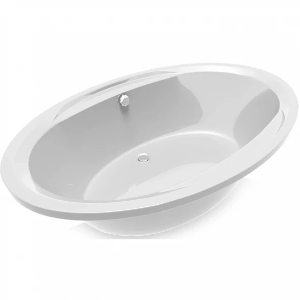 Акриловая ванна Vayer Opal GL000006826 180x120 см, отдельностоящая, белый