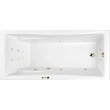 Акриловая ванна Whitecross Palace 0104.180080.100.SMART.GL 179,5x80 см, с гидромассажем, белый