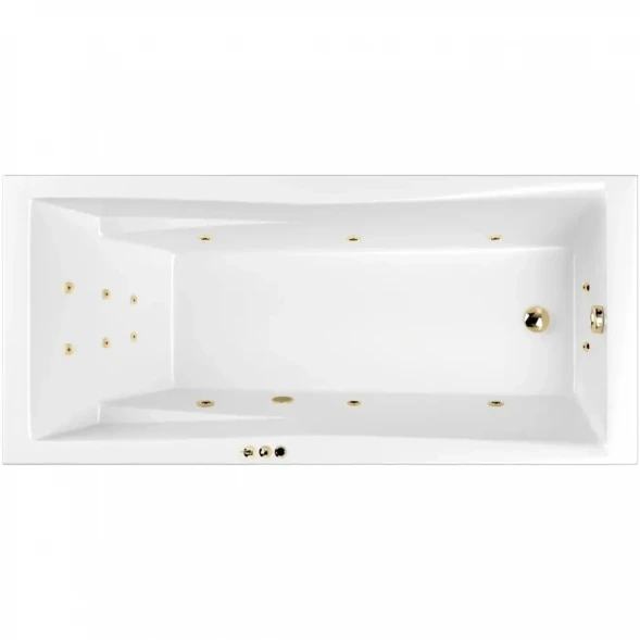 Акриловая ванна Whitecross Palace 0104.180080.100.SMART.GL 179,5x80 см, с гидромассажем, белый