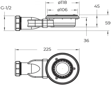 Душевой поддон BelBagno Uno TRAY-MR-UNO-RH-120/80-550-35-W-R-BO 120x80 см R, из литьевого мрамора, асимметричный, белый