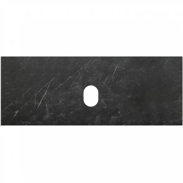 Столешница BelBagno KEP-120-MNO-W0 120,4 см, Marmo Nero Opaco
