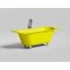 Ванна из литьевого мрамора Salini S-Stone Ornella Axis Kit 103521MF 180x80 см, покраска по RAL матовый полностью