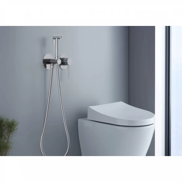 Гигиенический душ Aquatek Европа AQ1319CR со смесителем, хром