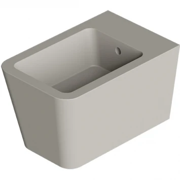 Биде подвесное Alice Hide Square 31220119 серый матовый