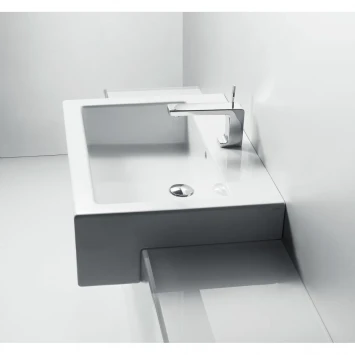 Раковина полувстраиваемая 70x50,5 см Simas Frozen FZ15bi*1