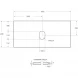 Столешница BelBagno KEP-100-GRN-W0 101,6 см, Granito