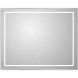 Зеркало BelBagno Kraft SPC-KRAFT-1000-800-LED-TCH-WARM 100x80 см, с LED-подсветкой, сенсорным выключателем, антизапотеванием, алюминий