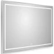 Зеркало BelBagno Kraft SPC-KRAFT-1000-800-LED-TCH-WARM 100x80 см, с LED-подсветкой, сенсорным выключателем, антизапотеванием, алюминий