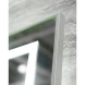 Зеркало BelBagno Kraft SPC-KRAFT-1000-800-LED-TCH-WARM 100x80 см, с LED-подсветкой, сенсорным выключателем, антизапотеванием, алюминий