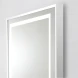Зеркало BelBagno Kraft SPC-KRAFT-1000-800-LED-TCH-WARM 100x80 см, с LED-подсветкой, сенсорным выключателем, антизапотеванием, алюминий