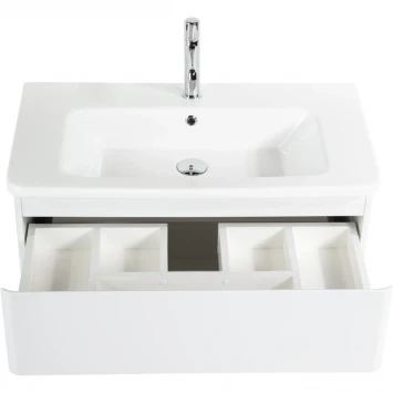Тумба Bianco Lucido 77 см BelBagno Albano ALBANO-CER-800-2C-SO-BL