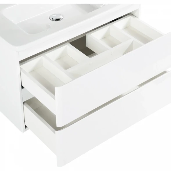 Тумба Bianco Lucido 77 см BelBagno Albano ALBANO-CER-800-2C-SO-BL