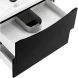 Тумба Nero Lucido 56,4 см BelBagno Marino MARINO-CER-600-2C-SO-NL-P