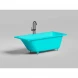 Ванна из литьевого мрамора Salini S-Stone Orlanda Kit 102121MF 170x70 см, покраска по RAL матовый полностью