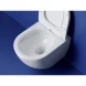 Унитаз подвесной Ceramica Nova Metropol CN4002T безободковый, торнадо, с сиденьем микролифт, белый
