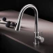 Смеситель для кухни AM.PM X-Joy S F85B07511 CoolStart, с выдвижным изливом, сатин