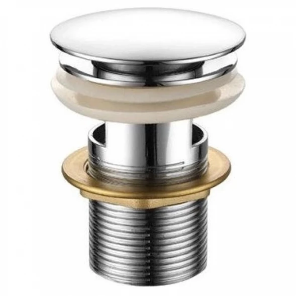 Смеситель для раковины Caprigo Adria Uno 02-525-crm с донным клапаном, хром